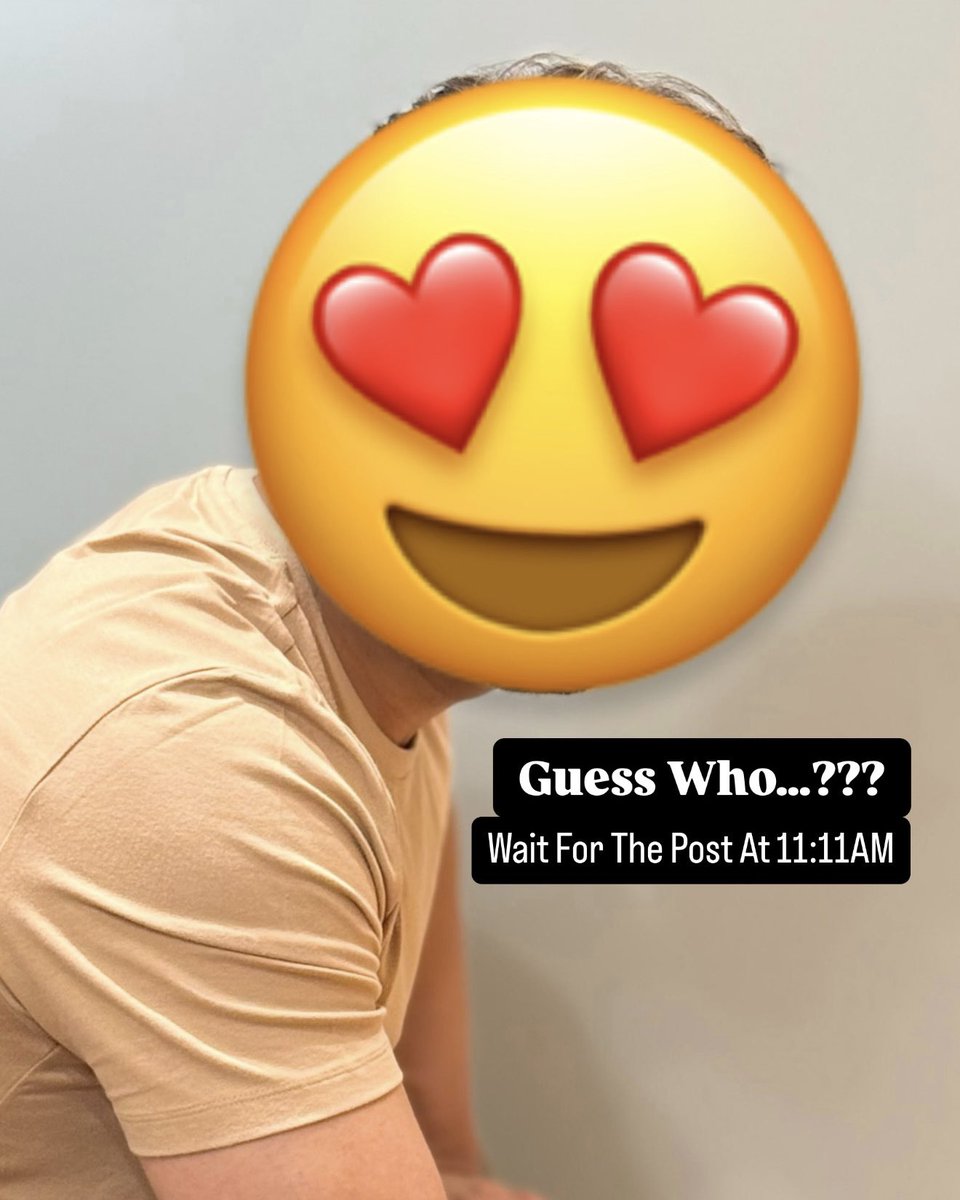 Guess Who…???

Wait for the post at 11:11am  🙌🔥