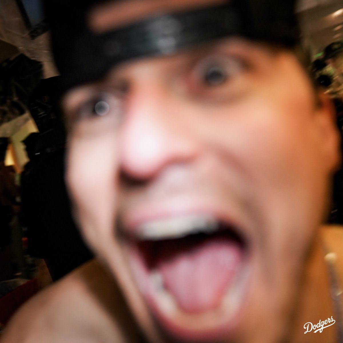 Kiké Hernández, built for October. 🍾