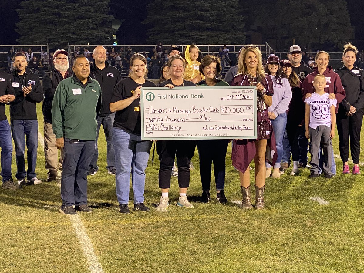 D50Athletics's tweet photo. Thanks to everyone who bought a ticket, volunteered, and/or sponsored the #FirstNationalChallenge. A great cause for a great rivalry. @MarengoHS @IHSA_IL https://t.co/2B9wAhEVv4