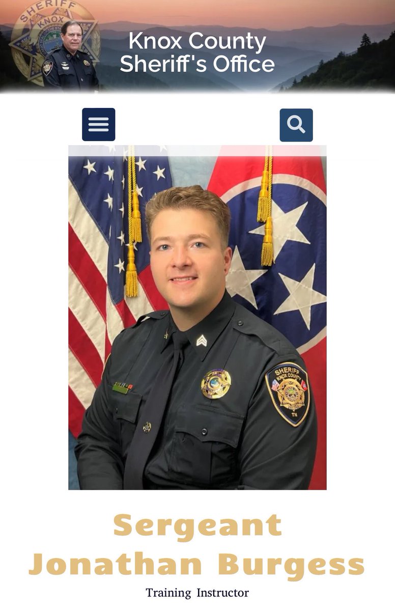knoxcopwatch's tweet photo. Among the defendants named are Spanky and Jonathan Burgess, the corrections officer who posted the photo. https://t.co/geOlvpkhoo