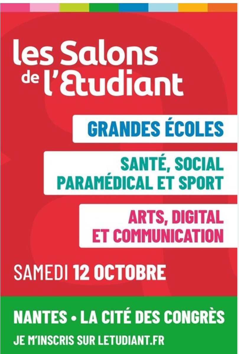 Ce samedi, c’est « orientation Day » pour l’ <a href="/agrecoleimage/">AGR ÉCOLE DE L'IMAGE</a> #Rennes et #Nantes.

Venez nous rencontrer sur nos stands et parler métier, #DesignGraphique #Animation3D, #DirectionArtistique .

On vous attend 👇