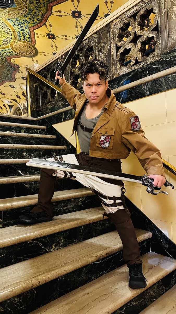 kentaspin1's tweet photo. 進撃の巨人-the Musical- NY公演
Attack on Titan
無事に初日終えました！
Broadway のお客様達は
performance、ヘッドスピンも
物凄く盛り上がってくれて
本当に最高でした
自分を信じて腐らず技を磨いてきて本当によかった
まだまだこれからです
この素晴らしい作品、舞台に携われて本当に幸せです https://t.co/V1uURayrzP