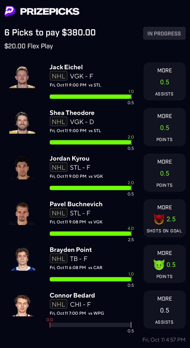 dubxlocks's tweet photo. IM ACTUALLY SICK 🤢 

FLEX FRIDAY PUCK PLAY🥅

5/6🤢 

JUST NEEDED THE A FROM THE KID 😢

we will be back... 

#prizepicksNHL #GambingX #sportsbettingpicks https://t.co/KoA2uWxEtb