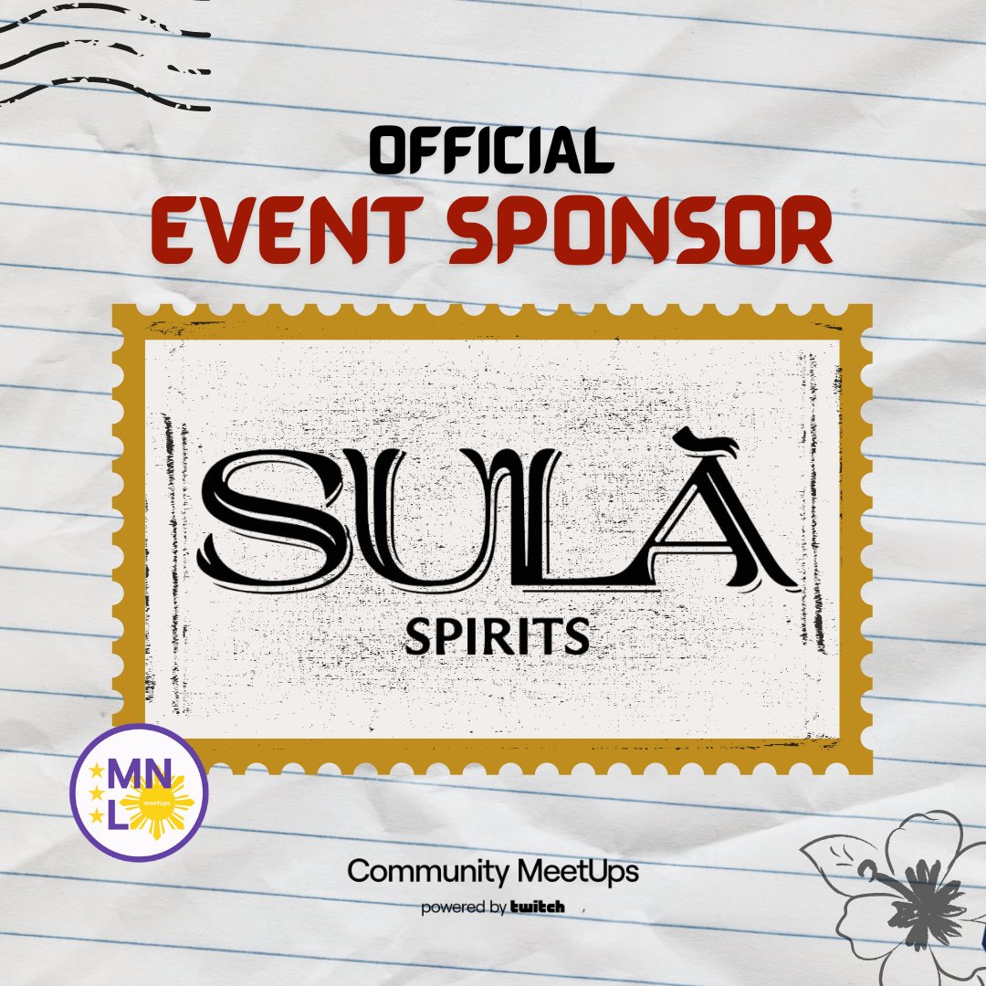 SAY HI TO SULÀ IN MANILA MEETUPS 🌅 

SULÀ is an homage to both tradition and innovation. From the islands of the Philippines to the fine glassware gracing your home, every bottle embodies our commitment to quality, community, and sustainability.

#ManilaMeetUps <a href="/TwitchPH/">Twitch Philippines</a> <a href="/Twitch/">Twitch</a>