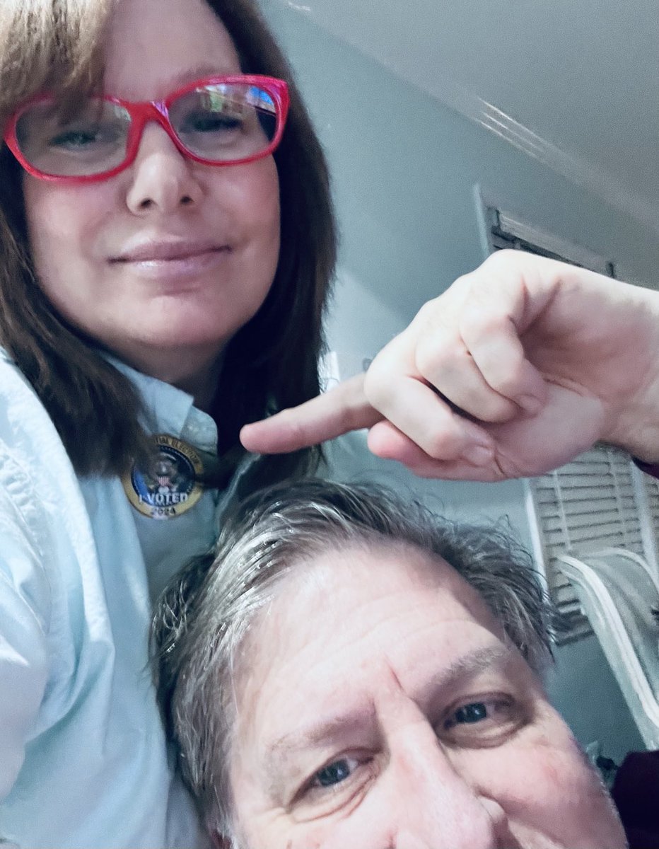 PoliticalPrada's tweet photo. We voted 🗳️ in the great state of Virginia today! https://t.co/bCfqzMrXur