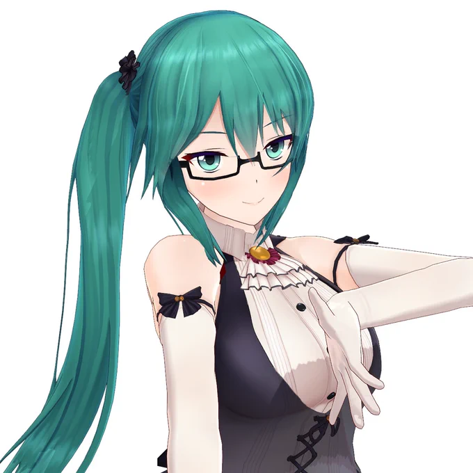 この頭直線ポーズ好き<(C)Appland, Inc.> 
