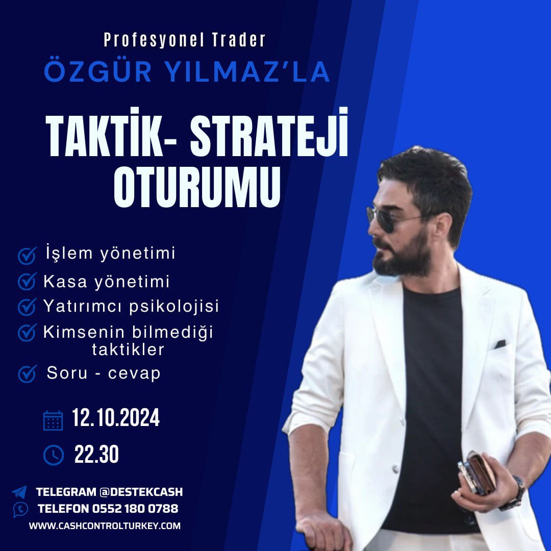 🌟Son kez A'dan Z'ye Taktik Oturumlarını başlattım. 
🌟Katılmak isteyenler bu son fırsatı kaçırmasın geri sayımdayız.
🌟Başarmak istiyorsanız ertelemeyi erteleyin.
👉Bu akşamki oturuma katılmak için lin*k yorumlarda.

#kripto #borsa #altcoin #coin #kriptopara #YasayiGeriCek