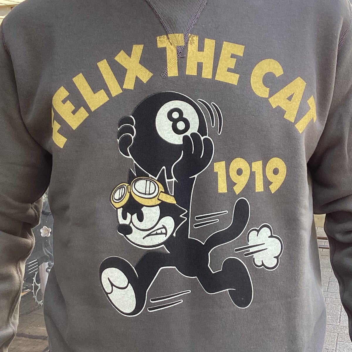 入荷情報！ TOYS McCOY「Military Sweat Shirt Felix The Cat “8 Ball 