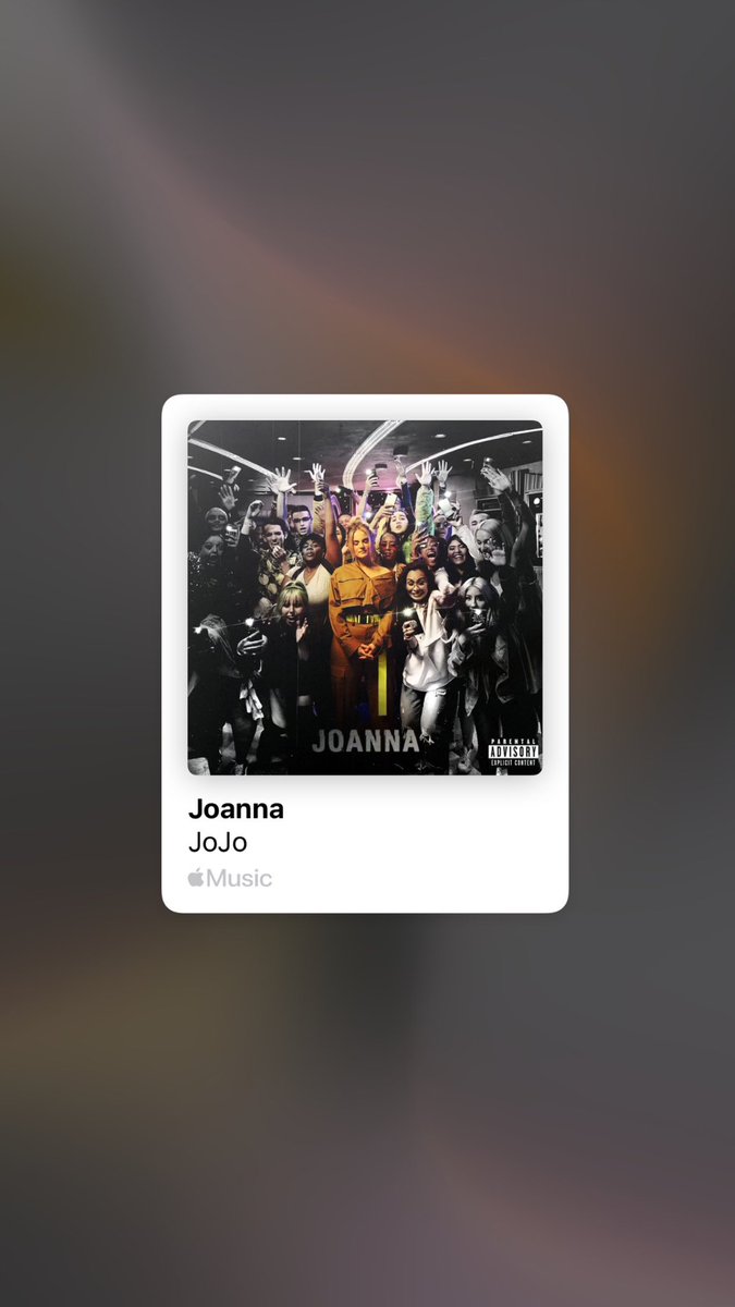 edgemnuel's tweet photo. Today we celebrate 4 years of "Joanna" An iconic moment of vulnerability, self reflection and response to cancel culture. #Joanna #JoJo #overtheinfluence #memoir #TeamJoJo #CloverMusic https://t.co/QpfL8KdMQh