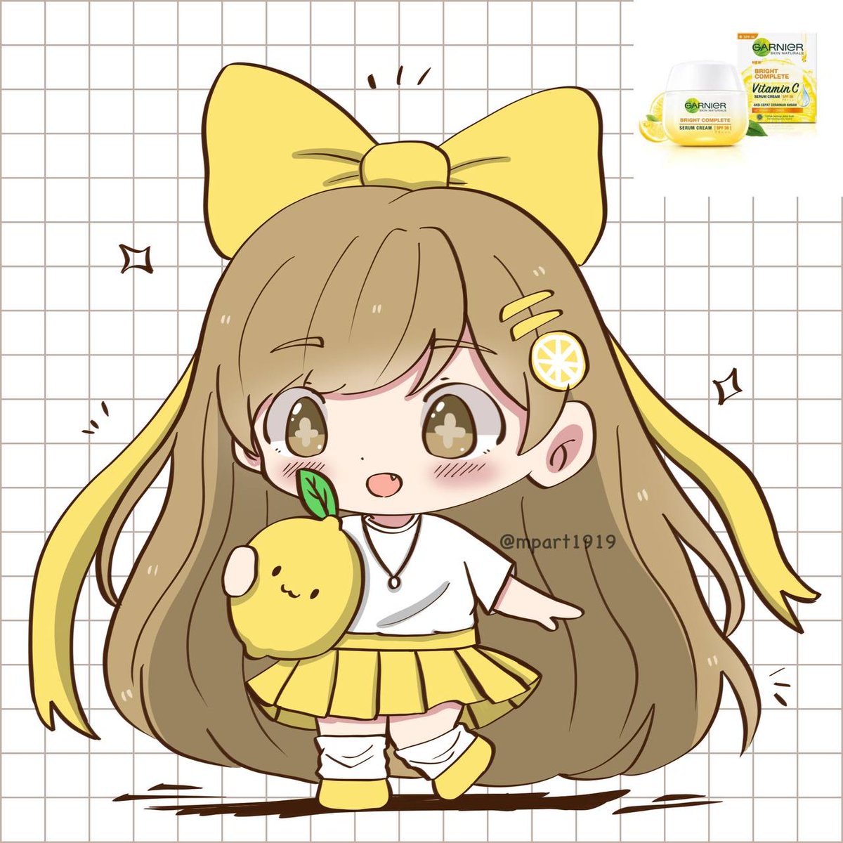 Fanart kemasan Garnier ✨️🍋 <a href="/GarnierID/">Garnier Indonesia</a>