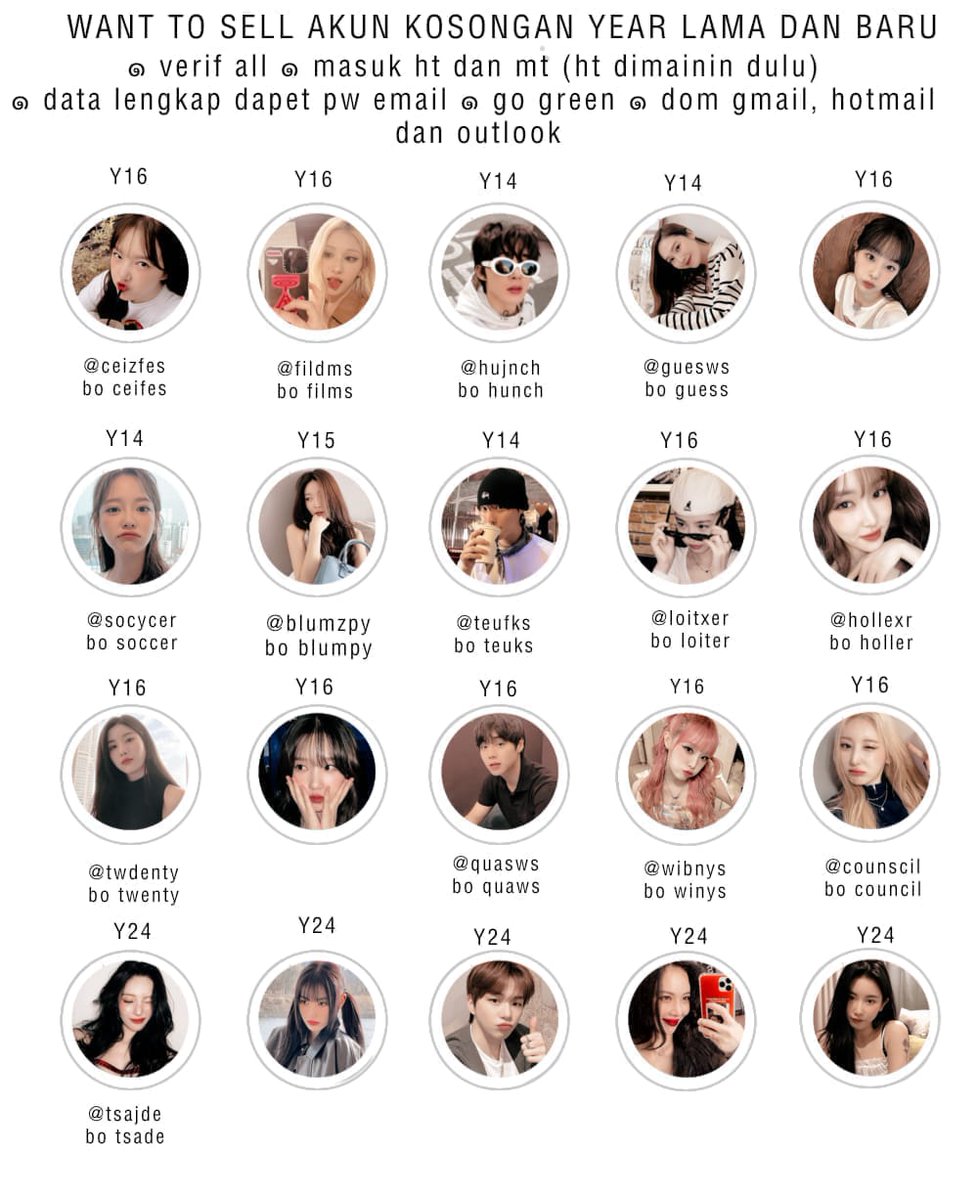 𝑨𝒏𝒅𝒊𝒏 – jual acc X & instagram tweet media