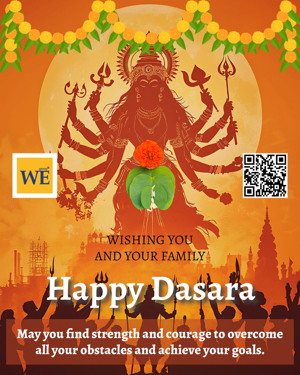 gvschintamani's tweet photo. May you be blessed with the strength and courage to conquer all challenges and reach your aspirations. Wishing you a joyous Dasara! https://t.co/6zsntmMayG