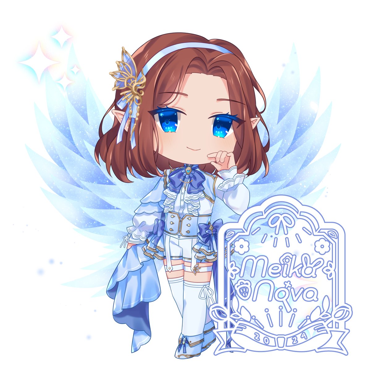 memeikachama's tweet photo. Chibi - Cake cmsn

 Thank you so much for the patronage!   
 #VGenComm #commissionart https://t.co/TbjwXSAFnQ