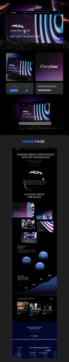 PithyMfweb's tweet image. Check out our latest collab with Glorytime, a cutting-edge consultancy firm! 💡 @PithyMfweb designed a sleek, modern homepage and crisp, content-focused pages. 🔥 Boost your biz with a site that turns heads and seals deals! 
  #WebDesign   #DigitalMarketing