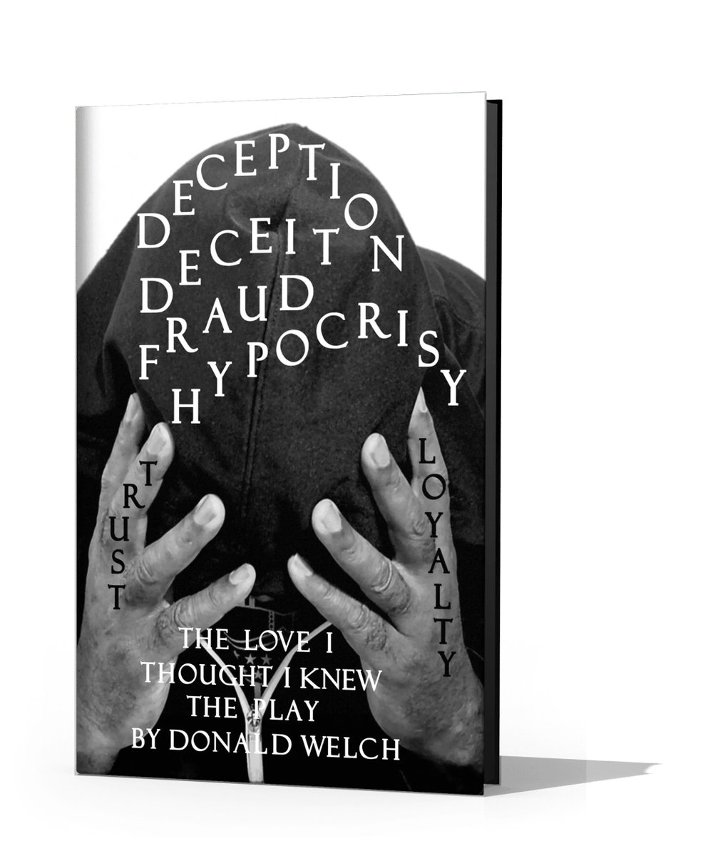 The book is based on loyalty and the test of love for an individual. Once deception plays a role, it changes the dynamics of true love. Be careful about who you expect to be deceiving because it can be...
donaldmarcuswelch.com
#TestOfLove #DeceptionDynamics #ChooseWisely
