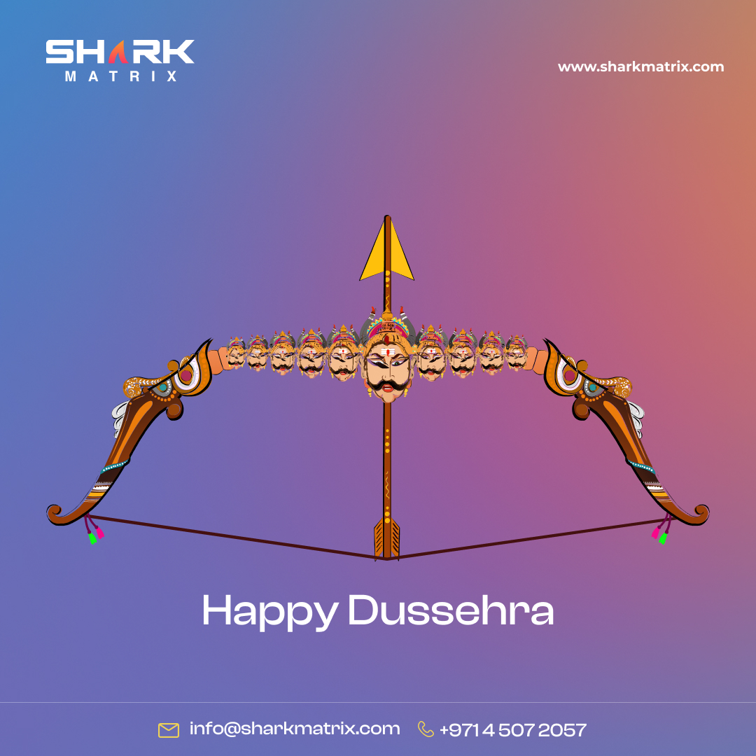 sharkmatrixhq's tweet image. Wishing you and your loved ones a joyous and prosperous Dussehra from Shark Matrix! May this festive season bring victory of good over evil, success in all your endeavors, and endless happiness.
#HappyDussehra