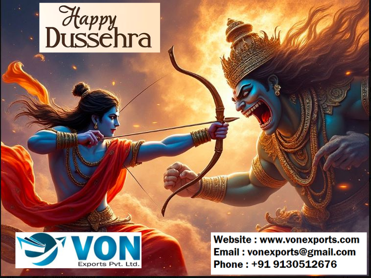 vonexports's tweet photo. Happy Dussehra !! #Foodie #export #Food #import #HealthTips #Health #healthcare #exporttumeric #foodexports #apmc #spiceexport #spicesexporterinindia #spicesexporter #importturmeric #behealthy #importers https://t.co/XzuAvo5zqj