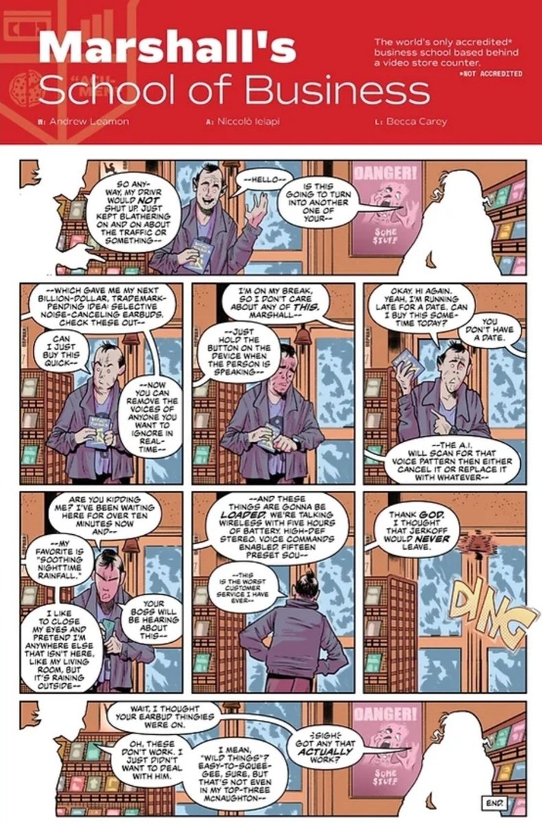 aleams's tweet image. Welcome! Please have a seat.
I'm a comic book writer and dog dad based in Chicago who loves cheeseburgers, Chainsaw Man, and taking naps.
Come for the awesome comics.
Stay for the cute dog pics.
(And yes, I'm open for freelance work.)
linktr.ee/aleams