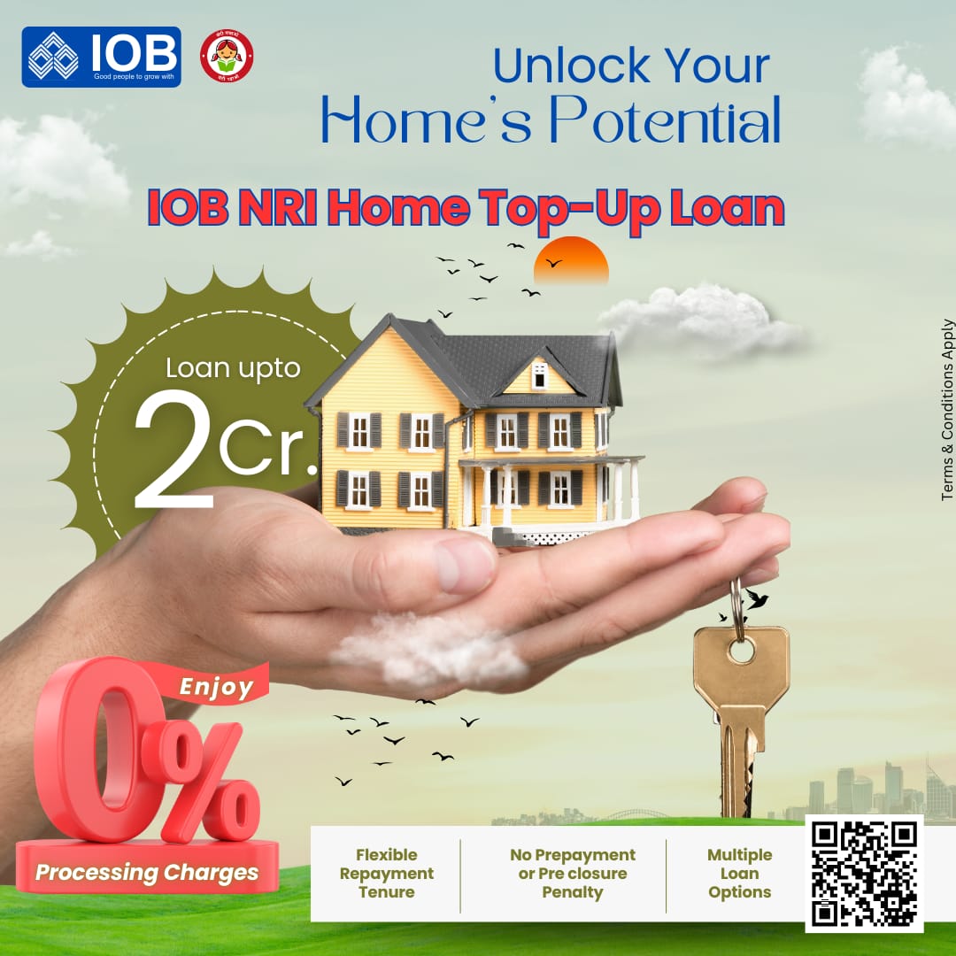 Indian Overseas Bank on X: &ldquo;Amplify your abode with IOB&rsquo;s NRI Home 