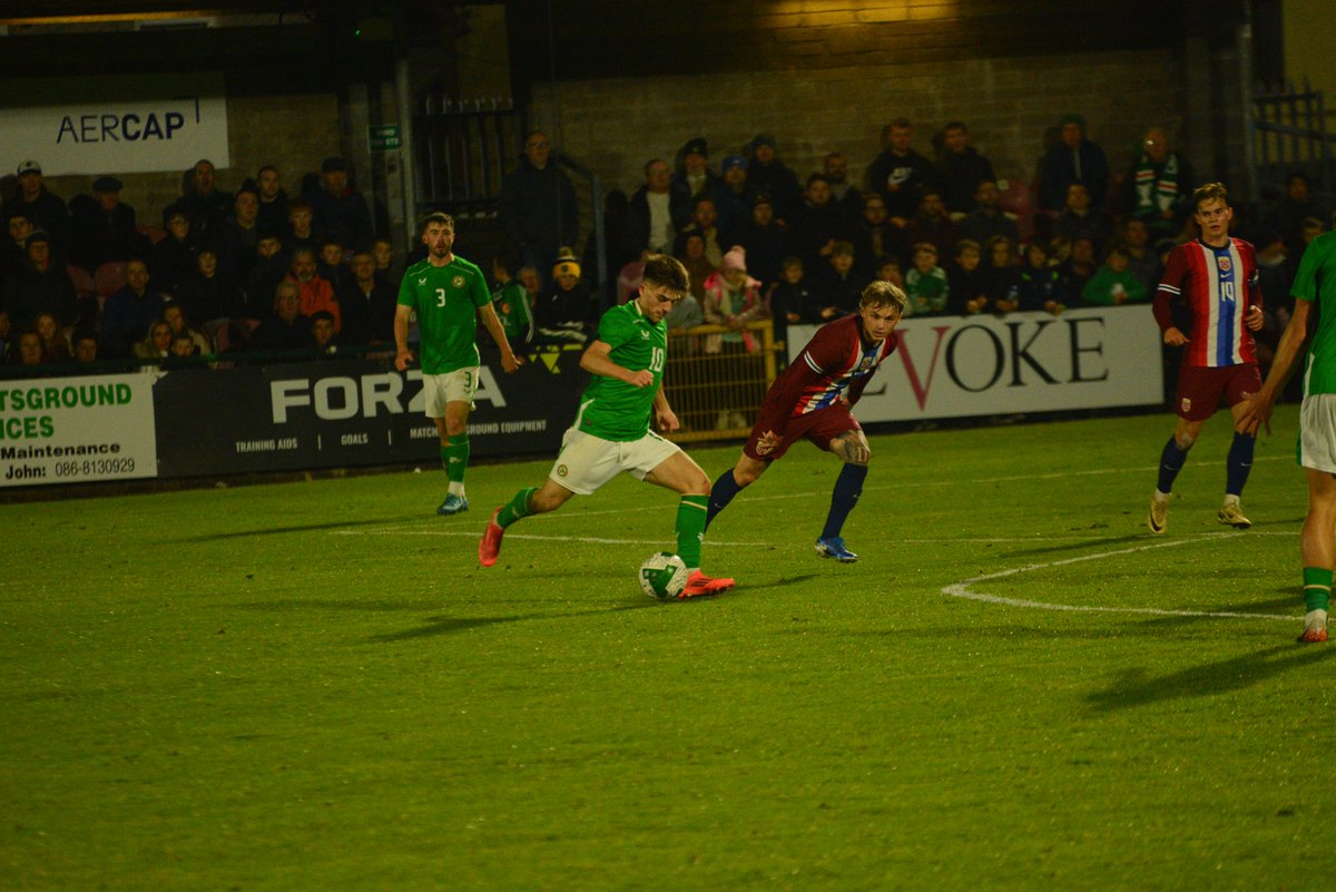 Enjoyable night watching the Ireland U21's take on Norway at Turners Cross last night. Pity about the controversial late goal. #ireland #irelandnorway #fai #irelandu21 #turnerscross