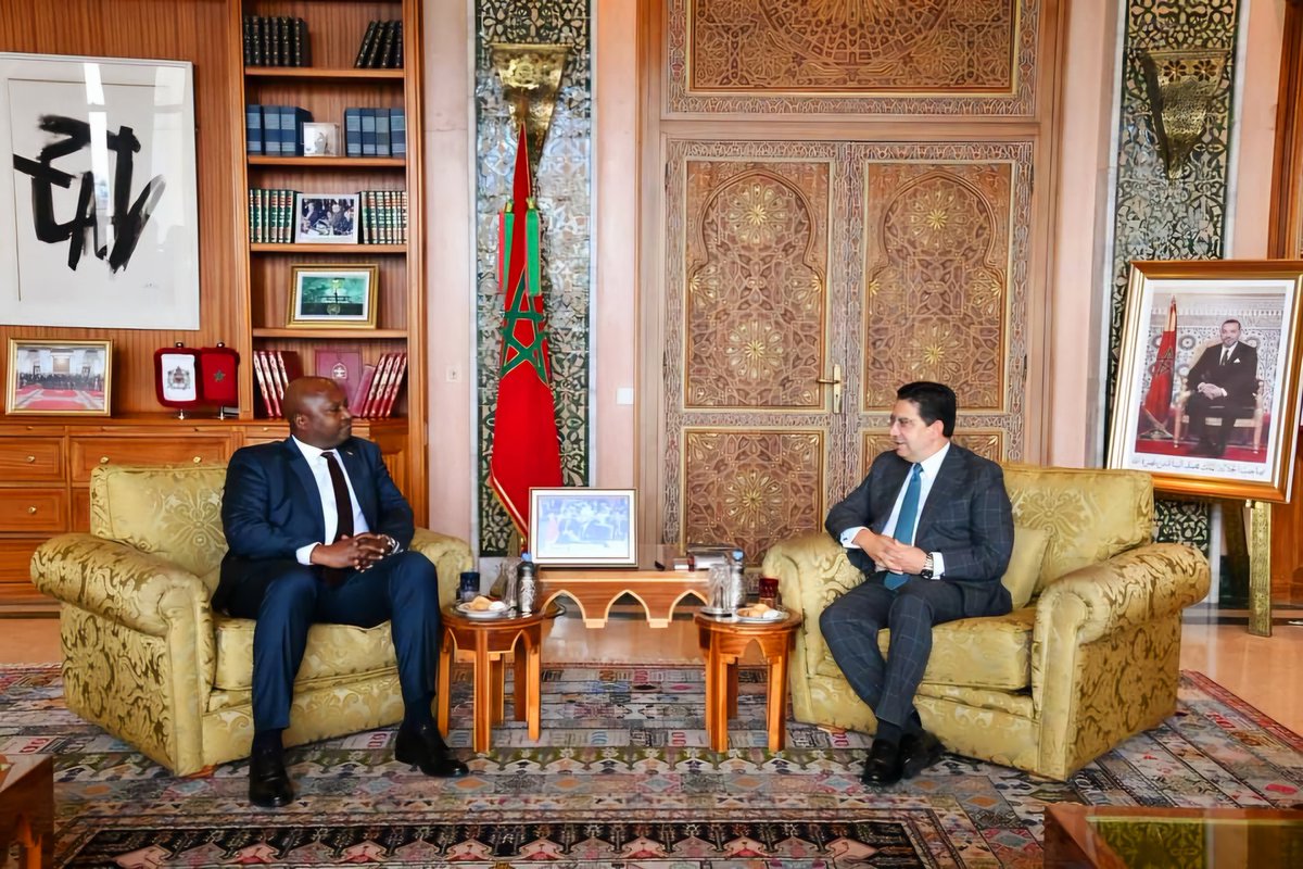 Avec mon Homologue Marocain S.E #Nasser_BOURITA, nous avons réitéré notre engagement ferme à renforcer &amp; diversifier les liens d'amitiés, de fraternité &amp; de coopération avec un coup d'embrayage sur la diplomatie économique &amp;  la collaboration dans les foras régionaux &amp; int'naux