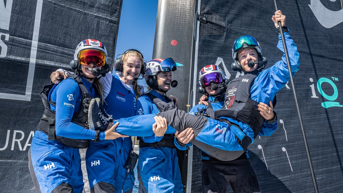 American Magic (@amermagicteam) on Twitter photo A standing ovation for the American Magic Women's team. We couldn’t be prouder. 👏 Though this regatta didn’t go our way, they fought with determination and showcased what it means to represent the US, NYYC, and American Magic. #puigwomensamericascup #AmericasCup #AC37 A standing ovation for the American Magic Women's team. We couldn’t be prouder. 👏 Though this regatta didn’t go our way, they fought with determination and showcased what it means to represent the US, NYYC, and American Magic. #puigwomensamericascup #AmericasCup #AC37