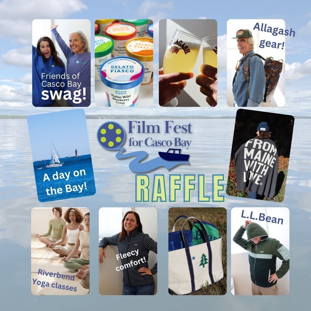 Come for the films! Play for the prizes! 

Film Fest for Casco Bay  
Nov 2 | 🕑 Doors 2pm | 🎞 Films 3–6:10pm
📍 USM Abromson Center, Portland 
Tickets: bit.ly/4h5CLjJ 

Big thanks to Custom Float Services for 14 years of support!