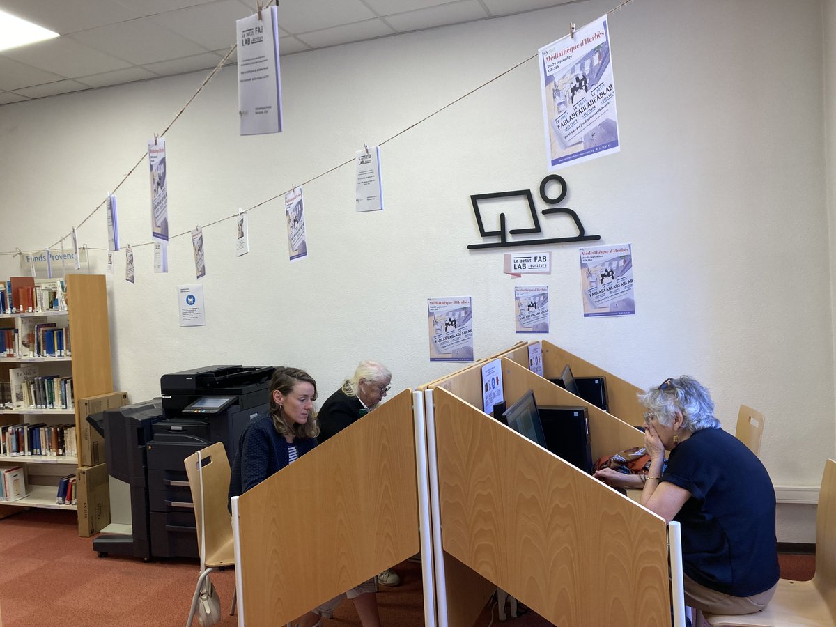 Bravo à toutes les participantes du <a href="/petitfablab/">petit fablab d'écriture</a> à Manosque ! 
🤓💌🪶 
Retrouvez les meilleurs extraits sur le blog : petit-fablab-ecriture.tumblr.com