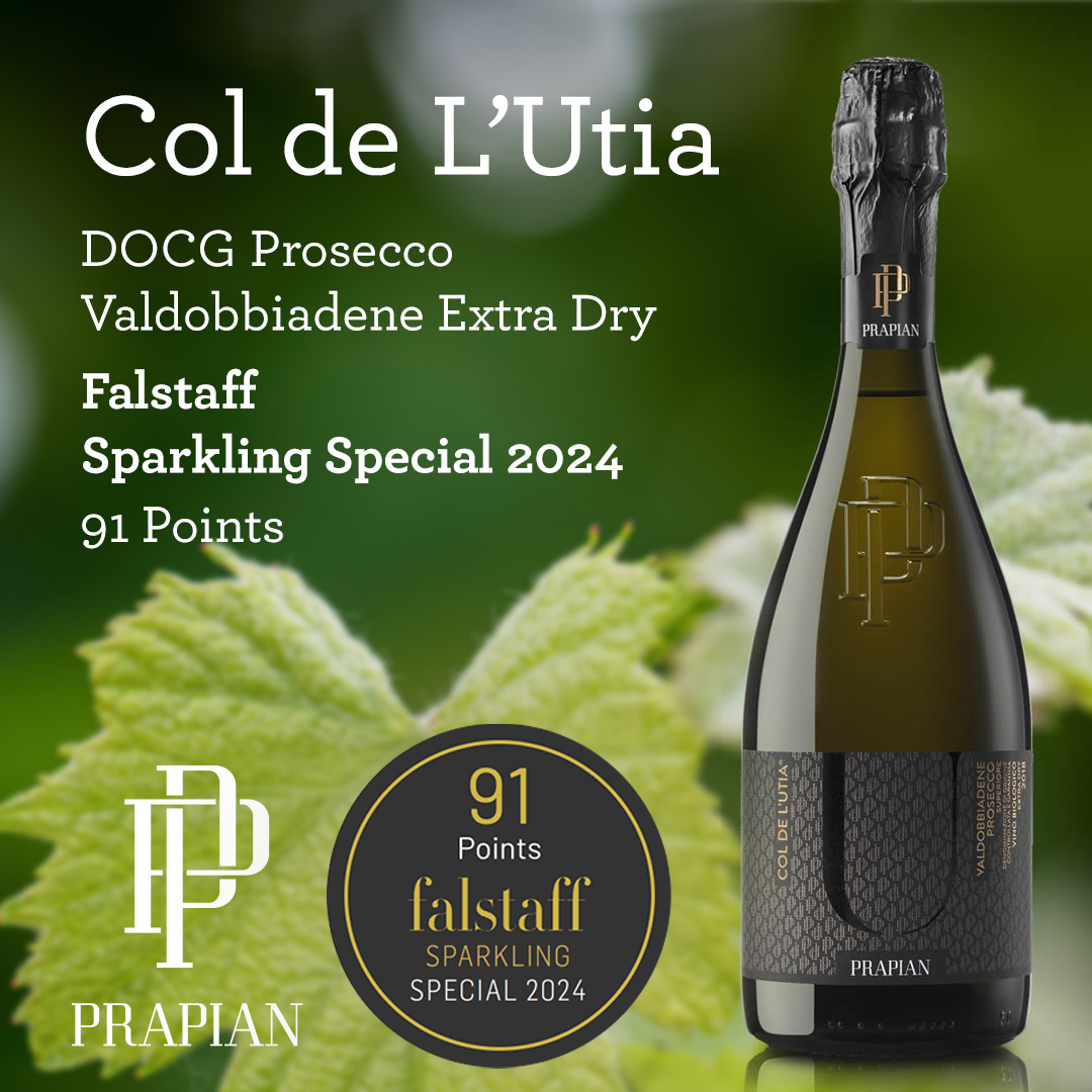 PrapianS's tweet image. 🌟 Con 91 punti, il nostro COL DE L’UTIA® DOCG PROSECCO VALDOBBIADENE EXTRA DRY è stato premiato al Falstaff Sparkling Special 2024! Un brindisi alla qualità. 🍇🥂 #Falstaff #ProseccoDOCG #91Points #PrapianVini