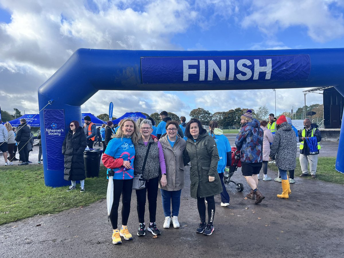 #memorywalk Lovely to walk in memory of a much loved and missed father and husband, Gerry Lappin