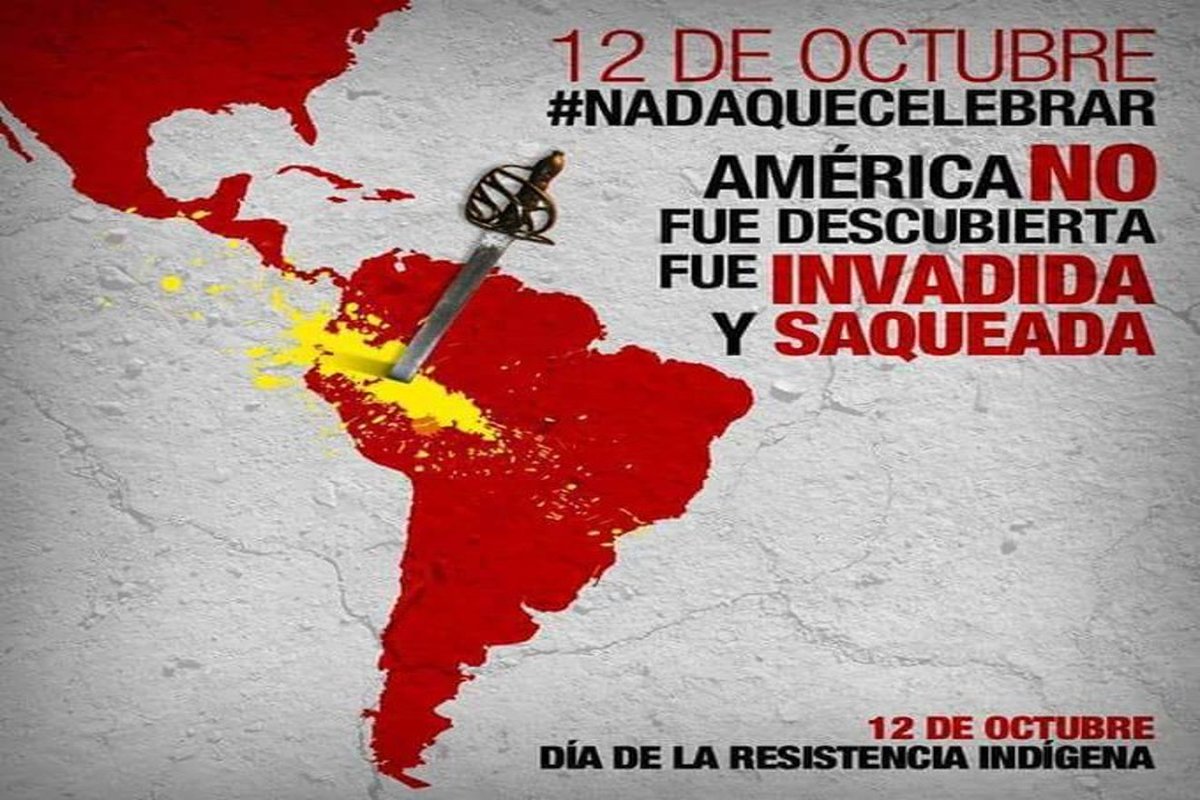 IzcaNacional's tweet photo. Frente a los imperios de ayer y de hoy,
Frente a sus invasiones, saqueos y guerras,
L@s comuneros siempre con la resistencia!
En Castilla, América, Palestina, el Líbano, Sáhara..
Arriba los pueblos que luchan ✊🏼

#12deoctubre
#12Octubre
#NadaQueCelebrar https://t.co/XIMfbIZ74Y