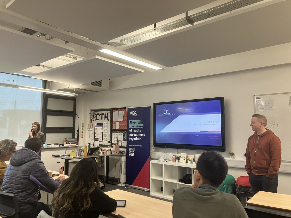 Astrea Academy Sheffield - Secondary Phase (@astreaacadsheff) on Twitter photo An inspiring session from <a href="/MrsSandersMaths/">Rebecca Sanders</a> and <a href="/AMercerMaths/">Adam Mercer</a> on booklets and the common core curriculum at #MathsConf36. At Astrea we believe in collaboration and pooling expertise rather than planning in isolation. An inspiring session from <a href="/MrsSandersMaths/">Rebecca Sanders</a> and <a href="/AMercerMaths/">Adam Mercer</a> on booklets and the common core curriculum at #MathsConf36. At Astrea we believe in collaboration and pooling expertise rather than planning in isolation.