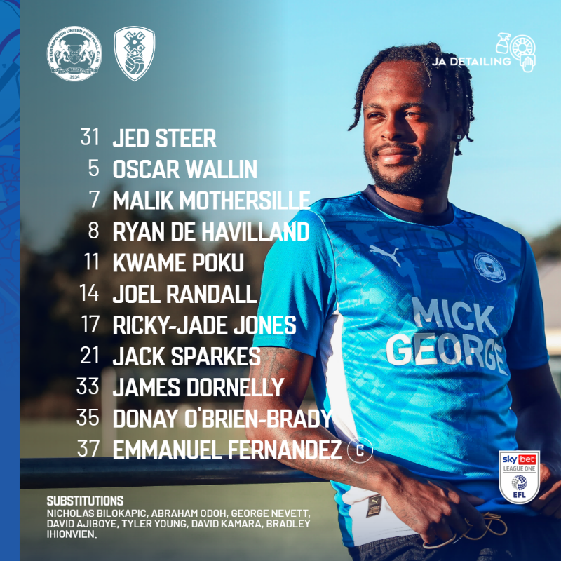 Peterborough United tweet media