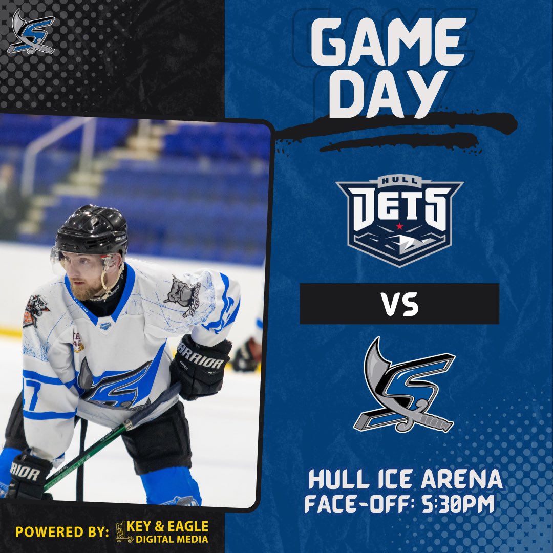 ITS GAME DAY!! 🤩

Today’s the day we travel to Hull to play the Hull Jets ✈️

⏰ 5:30pm Face Off 
📍Hull Ice Arena