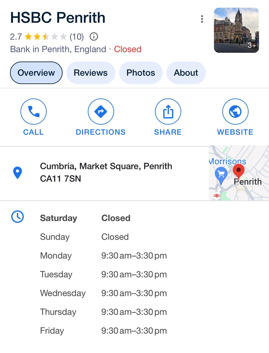 mr_c_classroom's tweet photo. @HSBC_UK how can I access the bank I’m with? 
My bank isn’t accessible to me because I work 7.30-5 Monday to Friday. Then the bank that’s usually open on a Saturday tells me to go to the bank that’s closed on a Saturday. Surely we should be able to access our banks? https://t.co/sNgIeSeLoM