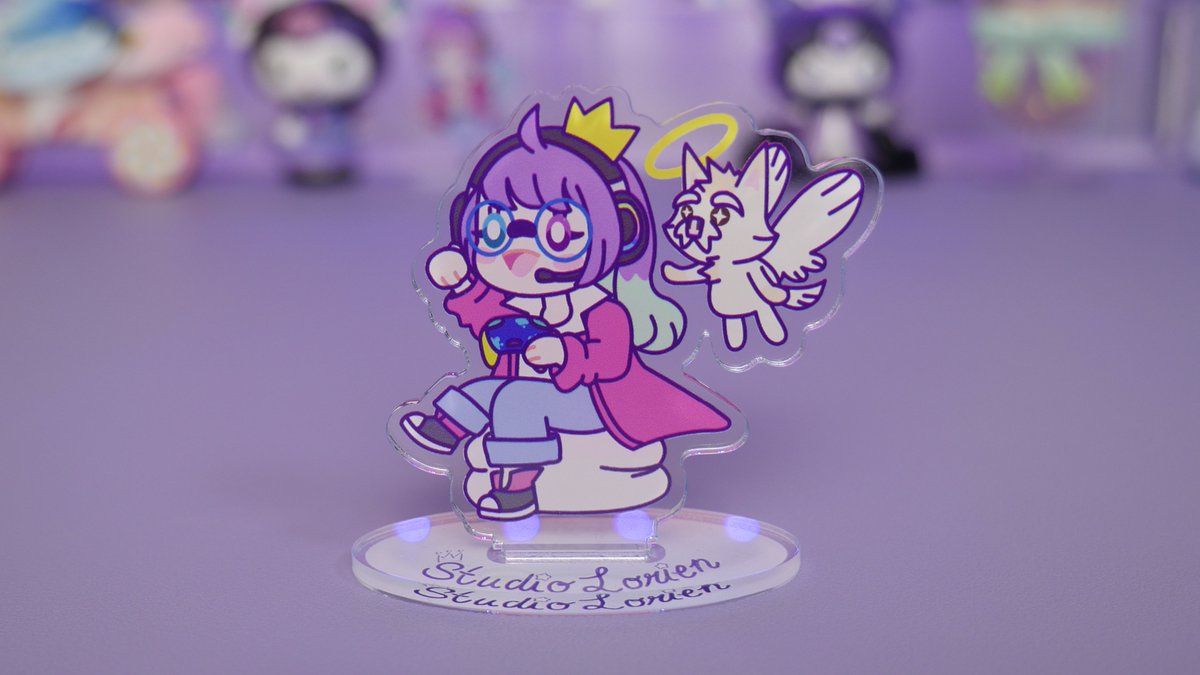 studiolorien's tweet photo. Abi Chibi Acrylic Stands!!

Dropping in a few hours along with my handmade charms! YouTube Members get a discount! (Check my community tab if you're a member 💜) https://t.co/qbNsPOoNL7

Drawn by the lovely @FaMagikal and Jello! https://t.co/oKzTrNtAGr