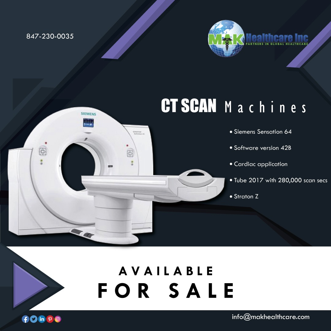 mak_healthcare's tweet image. Siemens Sensation 64 slice cardiac CT scanner is available for sale.

Order online @ ow.ly/fEaR50Tf4wx
For more information call or whatsapp 847-230-0035

#siemens #64slice #CTscanner #preownedct #medicalequipment #refurbishedct #cardiacc