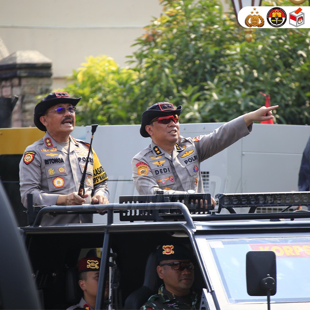 Beberapa hari terakhir jajaran Mabes Polri dan Polda Metro Jaya menggelar gladi apel gelar pasukan pengamanan pengambilan sumpah Presiden dan Wakil Presiden terpilih di Mako Korbrimob Polri. Pada pengambilan sumpah Presiden-Wapres RI periode 2024-2029 itu akan dihadiri oleh