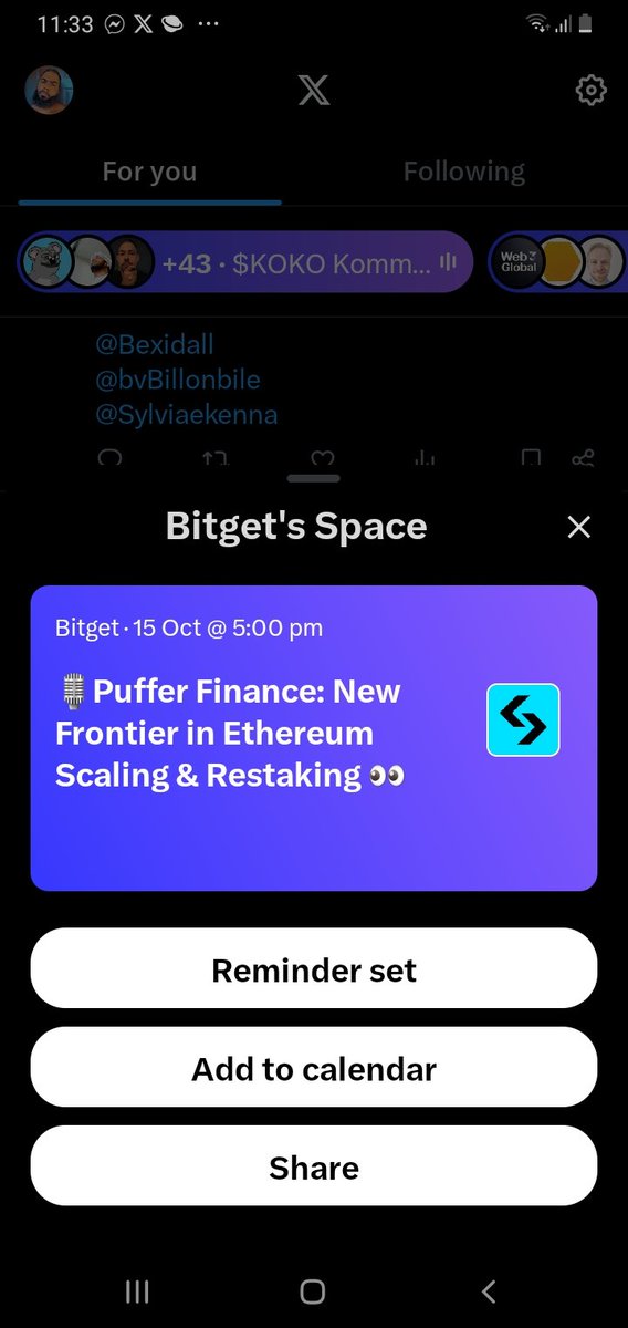 Marysasmile's tweet photo. @bitgetglobal @puffer_finance Many thanks! I attended that event, and it was fantastic. @JeffreyFle53613 @IsabelleAr89423 @bennett_th15817 https://t.co/AFDOznwqHm