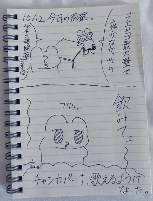 今日の診察と、今日の一言 