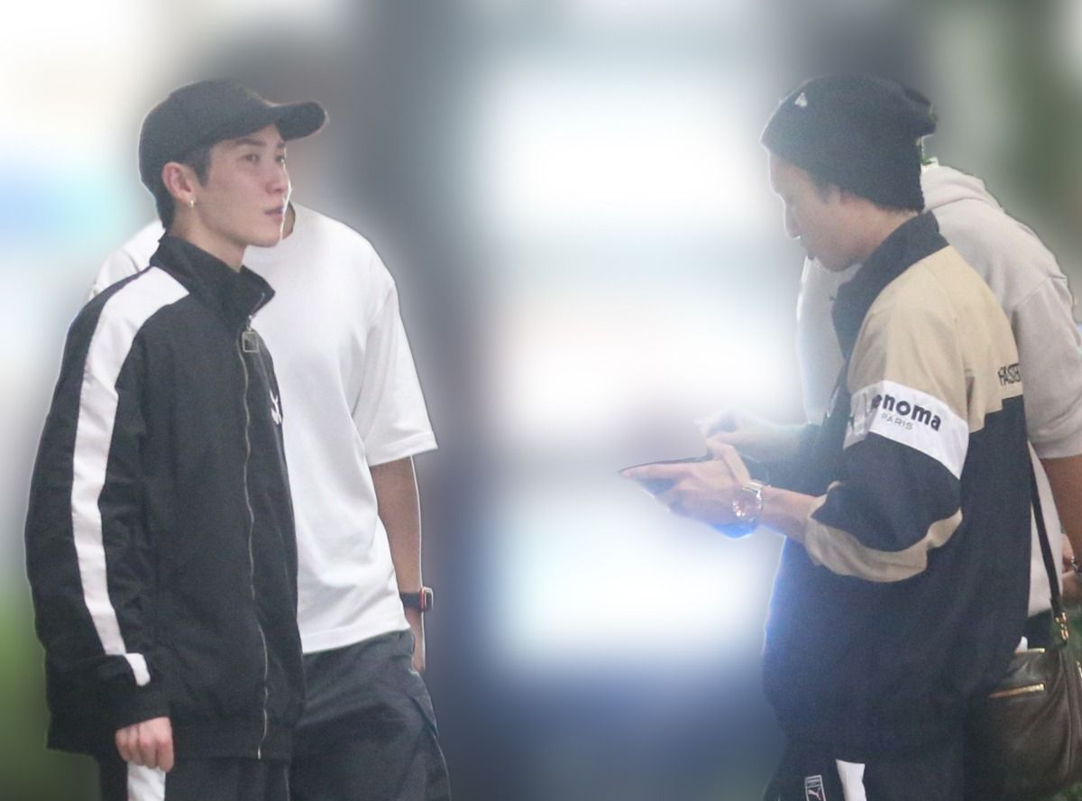 Snow Man #渡辺翔太 ＆ #向井康二 “なべこじコンビ”のサウナ帰り姿を