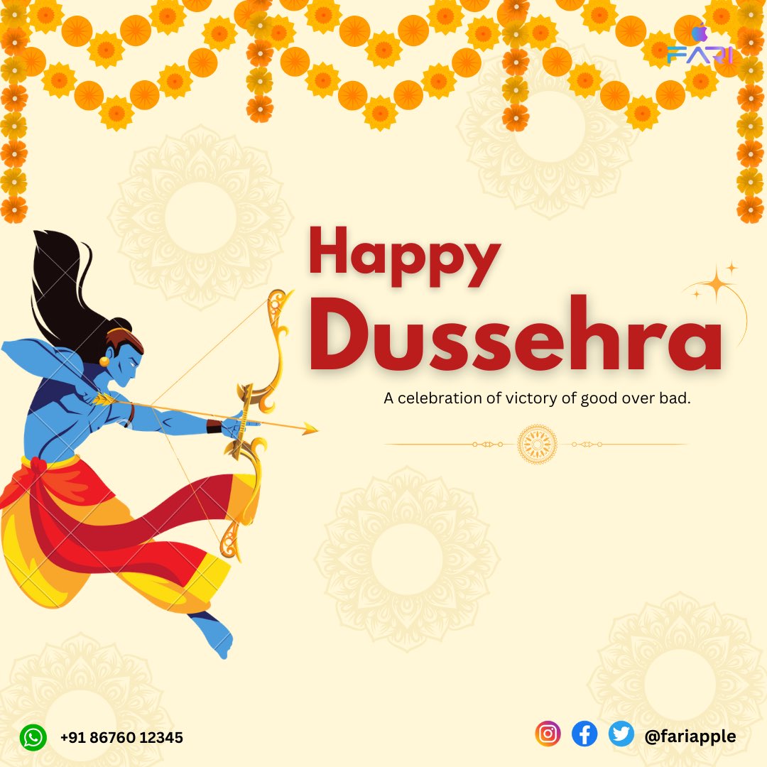 fariapple's tweet photo. Happy Dussehra 🤩🪔✨
Apple products available Now @fariapple at the best prices 
Contact us on +91 86760 12345
.

.
#Dussehra2024 #iphone16 #iphone16promax #iphone16pro 
. https://t.co/DZurtCV2O3