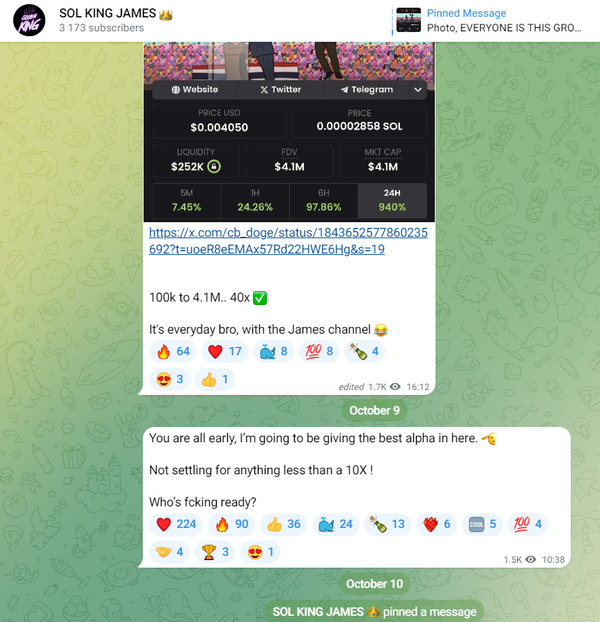 mr_nice_cold's tweet photo. @James100xeth Have you seen @James100xeth call channel everything about #pepechad was deleted? https://t.co/GEzSZJiw4m