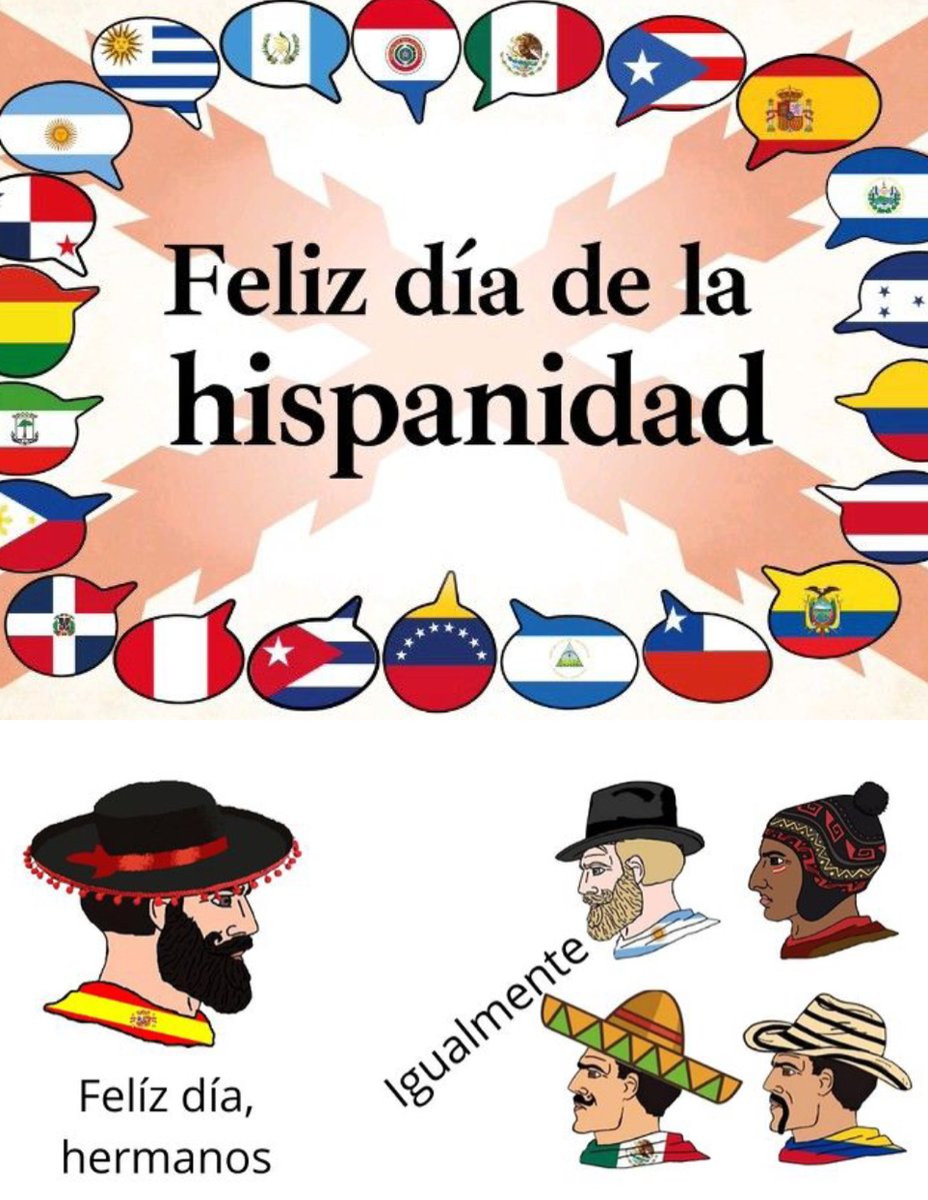 #12DeOctubre Feliz día de la #Hispanidad