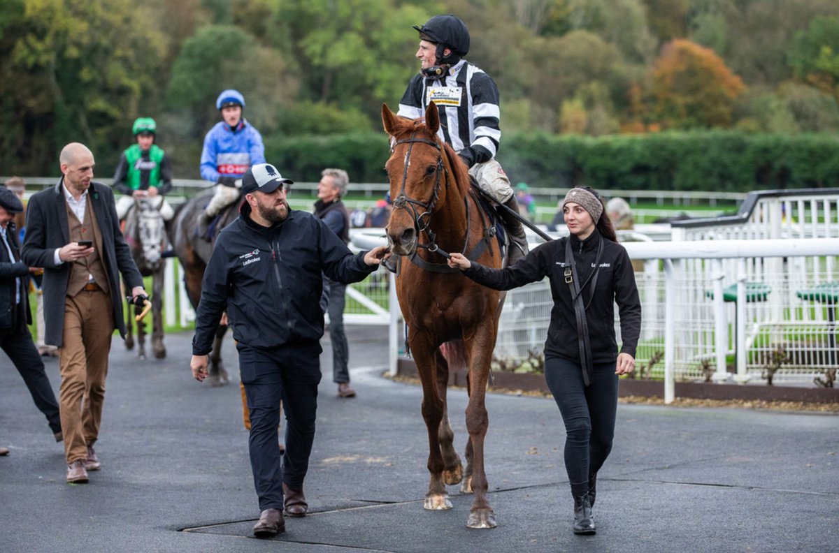 This was the King Of Ryhope coming in after his win ⁦<a href="/Chepstow_Racing/">Chepstow Racecourse</a>⁩ last season debut. Can he do it again?