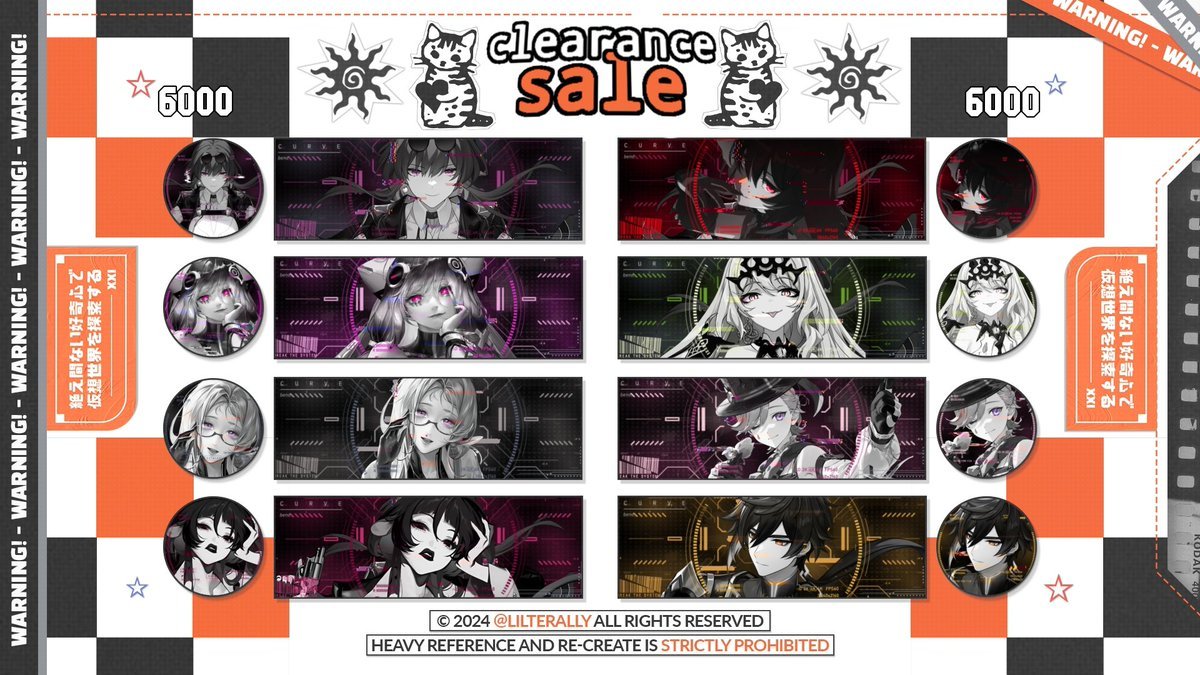 🌼any interactions will be appreciated🌼

Hai haii~ aku bawa layout 2D murce 'cause my lilbro bday berkedok CLEARANCE SALE~

Start 5k-8k dan untuk pembelian 2 ada disc 15% dari total pembelian ✨ yang berminat bisa langsung dm yaw ~~

(4/5)

#zonauang #zonaba