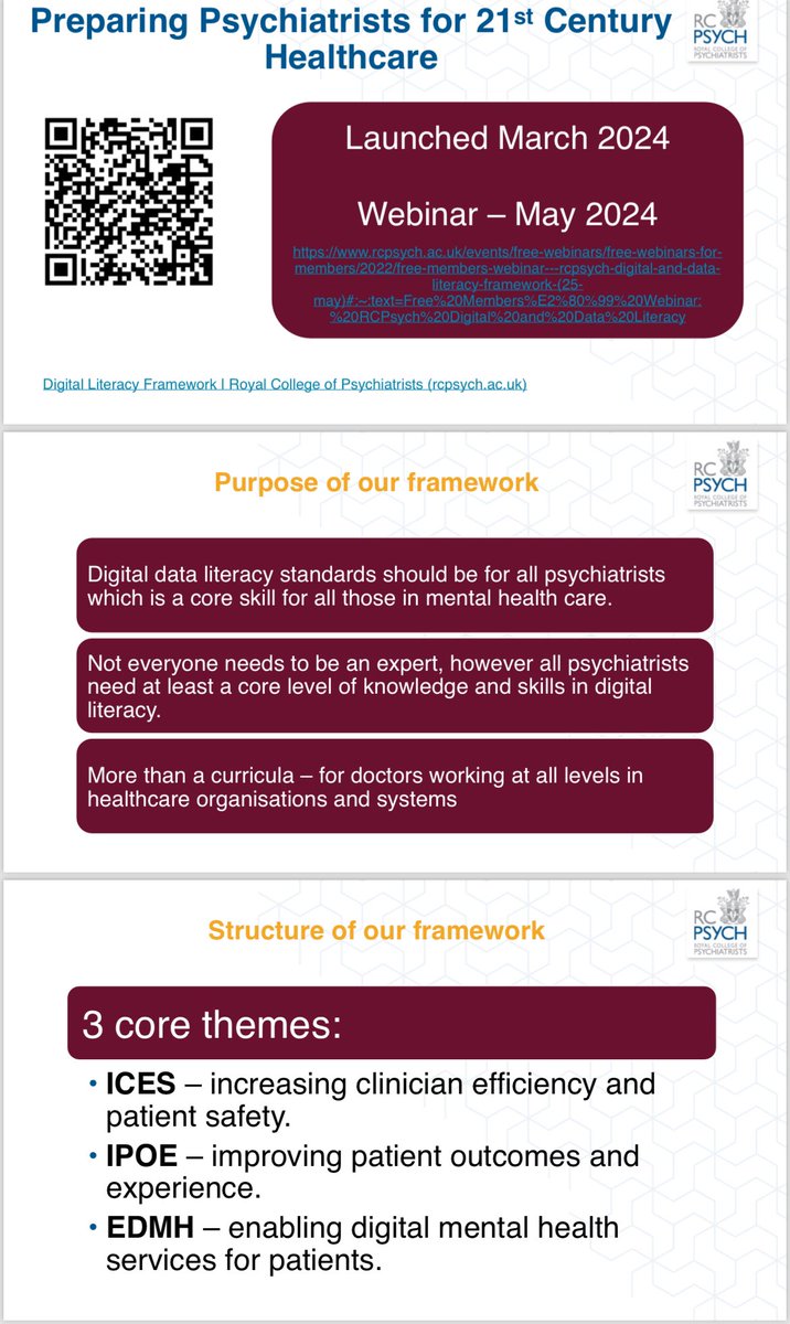 Asif M Bachlani (@asifmbachlani) on Twitter photo Delighted 2get division chairs support4 <a href="/rcpsych/">Royal College of Psychiatrists</a> data&digital literacy trust training course coming in 2025.
These critical skills will enable clinicians 2⬆️pt outcomes, ⬆️clinician efficiency & enable digital mental health services 4patients <a href="/DrShahidLatif/">Dr Shahid Latif</a> <a href="/Nmathew16/">Nishanth Mathew</a> <a href="/SuhanaAh/">Suhana Ahmed</a> Delighted 2get division chairs support4 <a href="/rcpsych/">Royal College of Psychiatrists</a> data&digital literacy trust training course coming in 2025.
These critical skills will enable clinicians 2⬆️pt outcomes, ⬆️clinician efficiency & enable digital mental health services 4patients <a href="/DrShahidLatif/">Dr Shahid Latif</a> <a href="/Nmathew16/">Nishanth Mathew</a> <a href="/SuhanaAh/">Suhana Ahmed</a>
