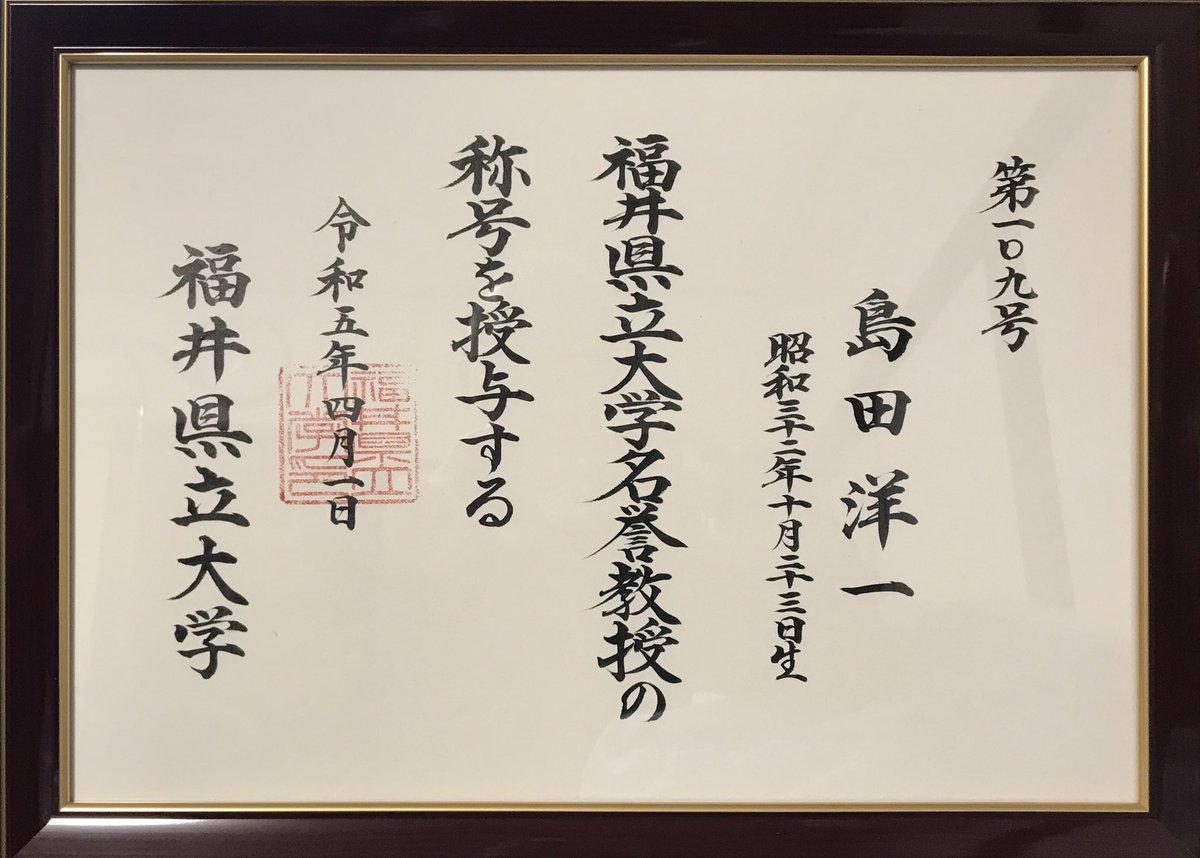 虚偽申告は公選法違反に当たる、本当に名誉教授なのか証明できるものを、写真でいいから送ってくれとあるマスコミから電話があった（具体的には朝日新聞）。  一々聞かれると面倒なので、ここに上げておく。 通常、勤続15年以上で、破滅的性格でなければ、名誉教授称号が ...