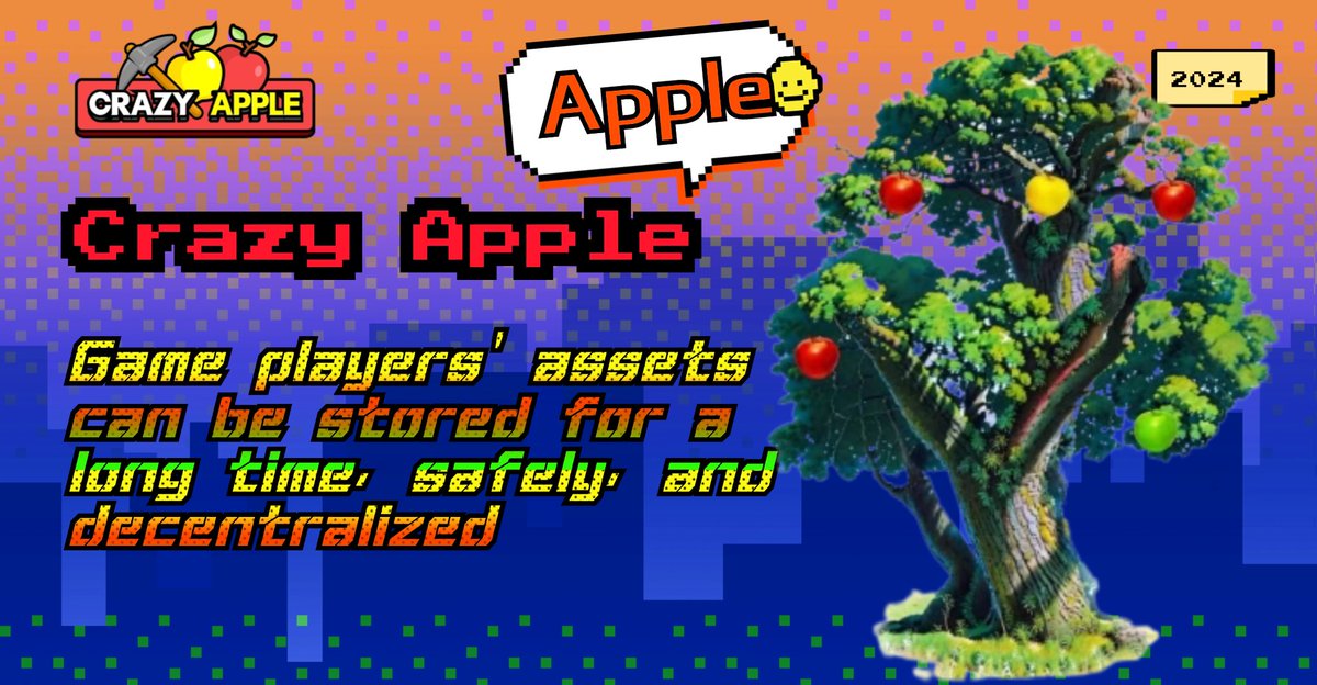 CRAZYS_APPLE's tweet photo. #CrazyApple, drawing on the essence of dozens of successful #GameFi projects, we have crafted an economic incentive system that combines playability, economics and sustainability, and introduces the meme model to give the token app value. https://t.co/Ik8lvYFKB6
