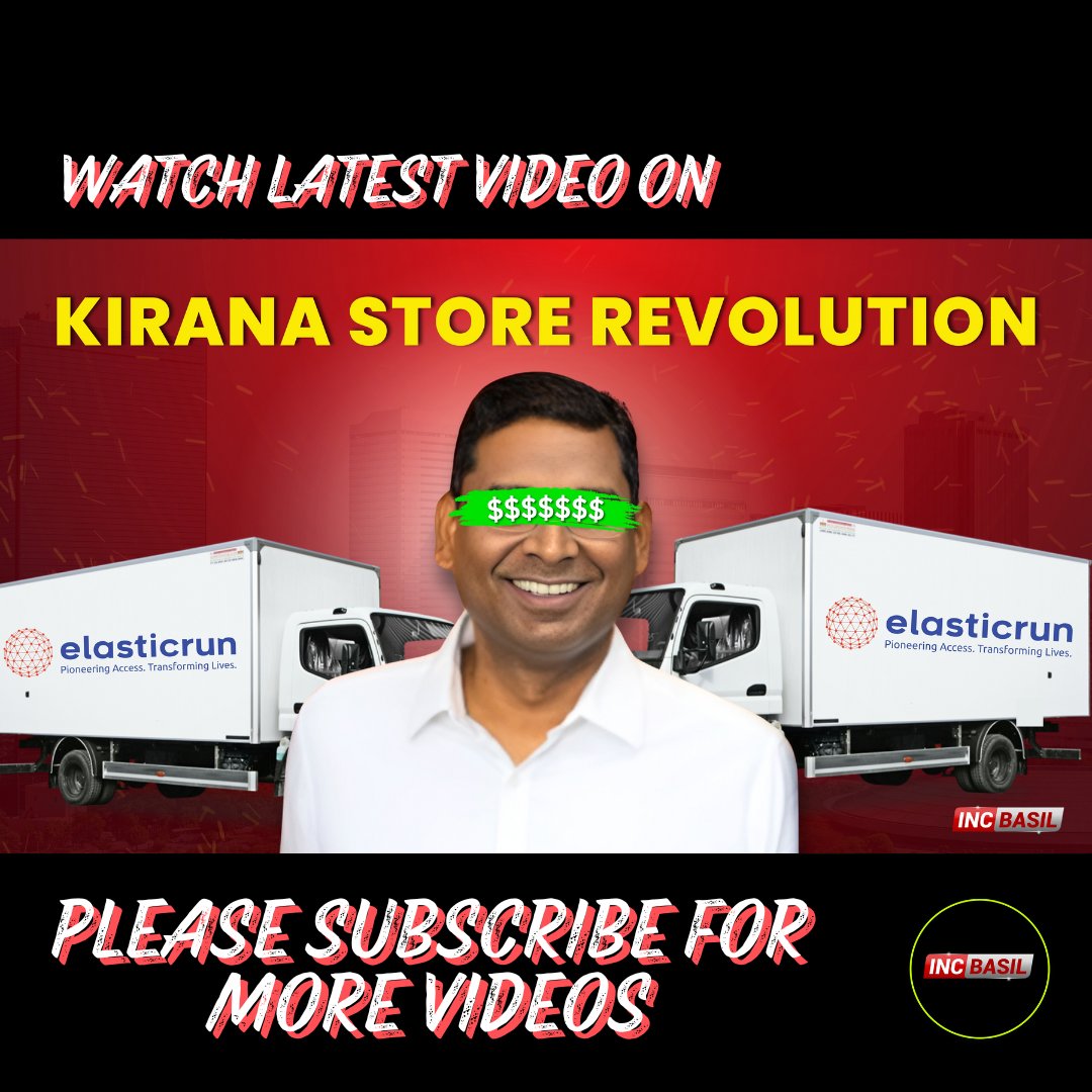 incbasil's tweet image. ElasticRun Game-Changer for Rural India e-commerce | कैसे बदल रहा है ग्रामीण रिटेल का खेल?  @Incbasil
youtu.be/4pfVyuTAgSU
#ElasticRun #IndiaRuralRetail #SupplyChainManagement #Ecommerce #KiranaStores #Manufacturers #Logistics #Sustainability #SocialImpact #RuralDevelopment